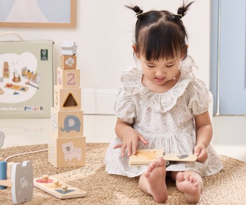 Viga Viga 44263FSC PolarB Zestaw Grow with Me - Mistrzowie ruchu