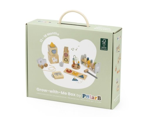 Viga Viga 44263FSC PolarB Zestaw Grow with Me - Mistrzowie ruchu