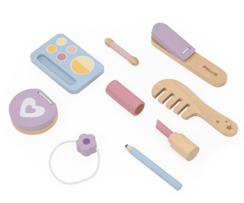 Viga Viga 44271N PolarB Drewniana toaletka z akcesoriami do zabawy