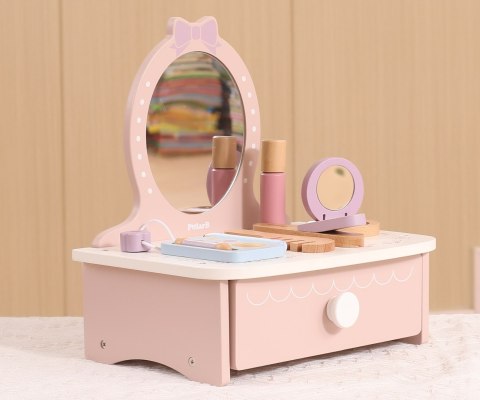 Viga Viga 44271N PolarB Drewniana toaletka z akcesoriami do zabawy