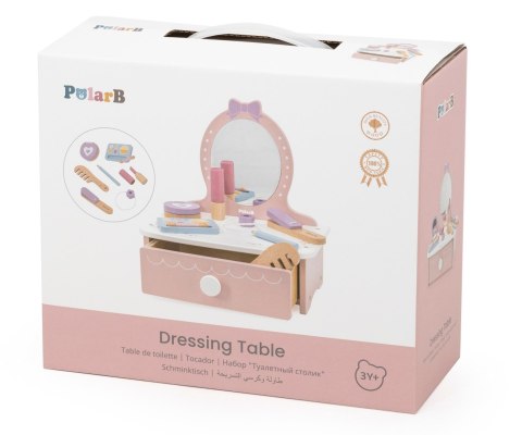 Viga Viga 44271N PolarB Drewniana toaletka z akcesoriami do zabawy