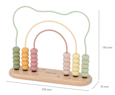 Viga Viga 44276 PolarB Zabawka wspierająca motorykę - koraliki na druciku