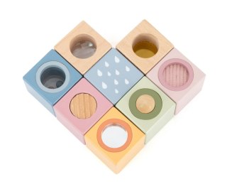 Viga Viga 44279 PolarB Zestaw drewnianych klocków edukacyjnych z efektami