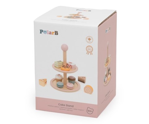 Viga Viga 44284 PolarB Słodka Patera - Drewniane Makaroniki i Torciki