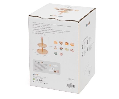 Viga Viga 44284 PolarB Słodka Patera - Drewniane Makaroniki i Torciki