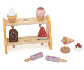 Viga Viga 44293 PolarB Drewniany zestaw lodów - mała lodziarnia