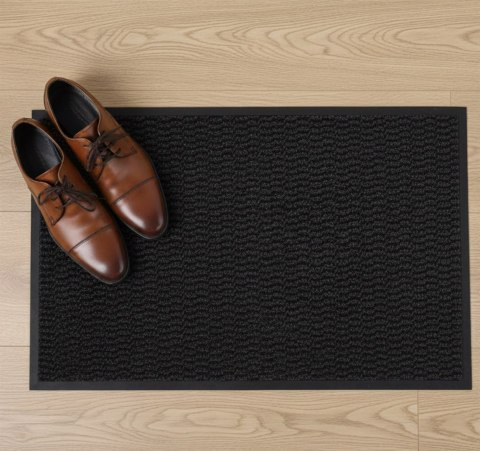 Wycieraczka do butów wejściowa pod drzwi 40x60 cm NEILA szara