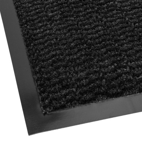 Wycieraczka do butów wejściowa pod drzwi 60x90 cm ELIANA szara