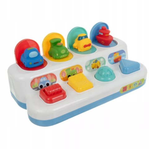 Wyskakujące Pojazdy POP-UP - Edukacyjna Zabawka Interaktywna dla Dzieci