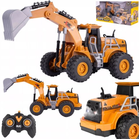 ZDALNIE STEROWANA KOPARKA RC SPYCHACZ POJAZD BUDOWLANY PILOT 613-2S