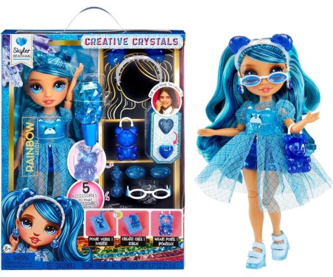 Mix MGA 121374 Rainbow High Creative Crystals Modna Lalka Skyler