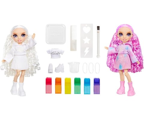 Mix MGA 507581 Rainbow High Watercolor And Create Lalka Do Malowania Z Fioletowymi Oczami
