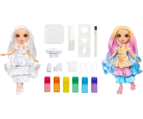 Mix MGA 507598 Rainbow High Watercolor And Create Lalka Do Malowania Z Brązowymi Oczami