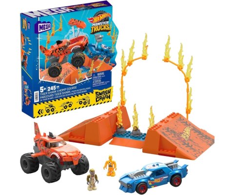 Mix Mattel HKF88 Hot Wheels Zestaw Monster Truck Tiger Shark