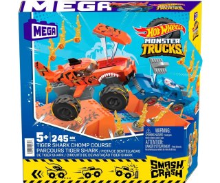 Mix Mattel HKF88 Hot Wheels Zestaw Monster Truck Tiger Shark