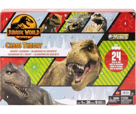 Mix Mattel JBG37 Kalendarz Adwentowy Jurassic World