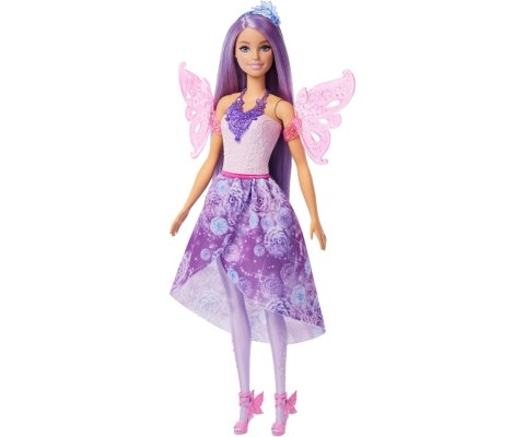 Mix Mattel JCP74 Barbie Magiczna Lalka Lalka Wróżka Syrenka z Ubrankami
