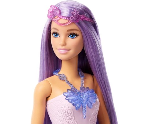 Mix Mattel JCP74 Barbie Magiczna Lalka Lalka Wróżka Syrenka z Ubrankami