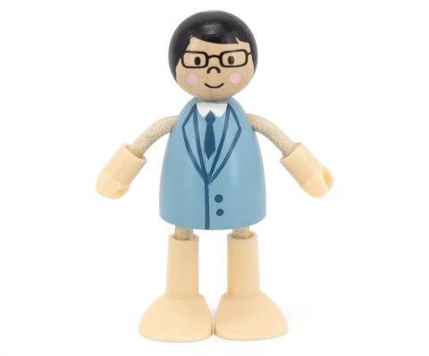 Viga Viga 44061 PolarB Zestaw drewnianych laleczek - rodzina