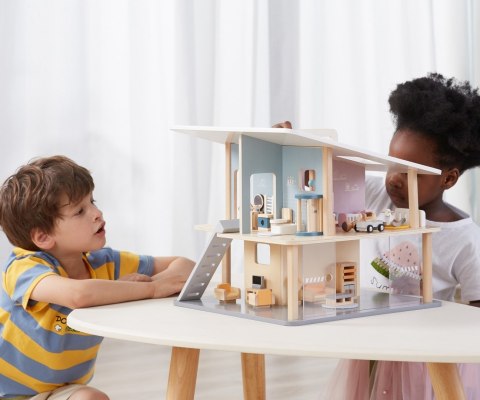 Viga Viga 44061 PolarB Zestaw drewnianych laleczek - rodzina