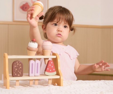 Viga Viga 44293 PolarB Drewniany zestaw lodów - mała lodziarnia