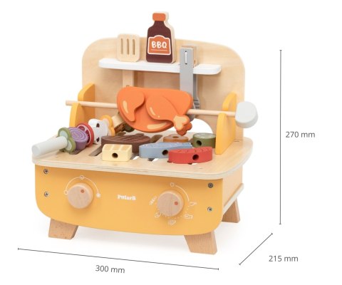 Viga Viga 44294 PolarB Moje pierwsze BBQ - drewniany grill