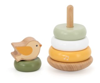 Viga Viga 44298 PolarB Drewniana wieża do układania - Ptaszek