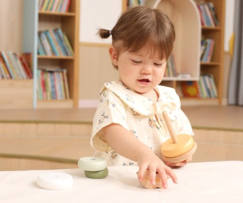 Viga Viga 44298 PolarB Drewniana wieża do układania - Ptaszek