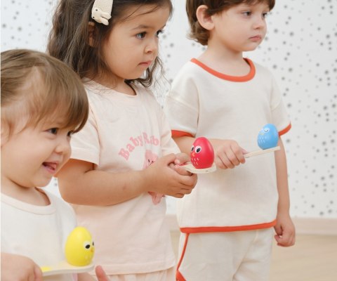 Viga Viga 44788 Drewniana gra zręcznościowa - jajka na łyżkach