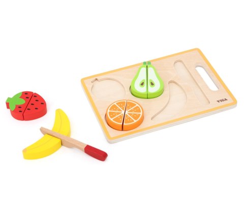 Viga Viga 44789 Zabawa w krojenie - kolorowe owoce