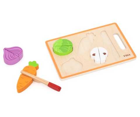 Viga Viga 44790 Zabawa w krojenie - kolorowe warzywa