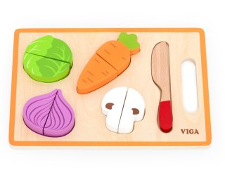 Viga Viga 44790 Zabawa w krojenie - kolorowe warzywa