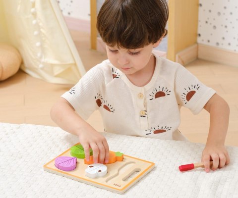 Viga Viga 44790 Zabawa w krojenie - kolorowe warzywa