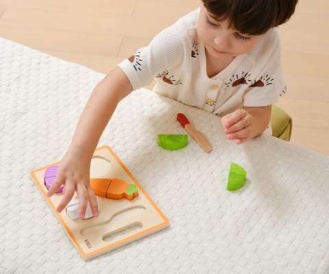 Viga Viga 44790 Zabawa w krojenie - kolorowe warzywa