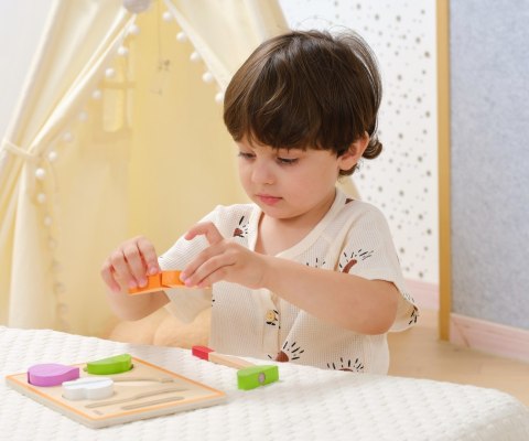 Viga Viga 44790 Zabawa w krojenie - kolorowe warzywa