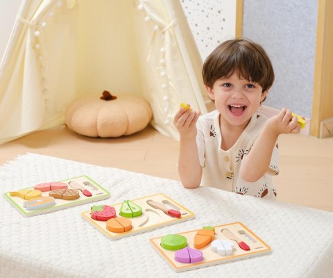 Viga Viga 44790 Zabawa w krojenie - kolorowe warzywa