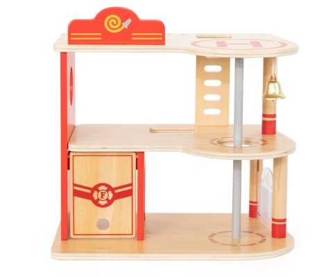 Viga Viga 44801 Drewniana remiza strażacka z akcesoriami