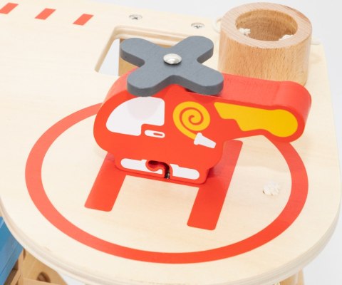 Viga Viga 44801 Drewniana remiza strażacka z akcesoriami