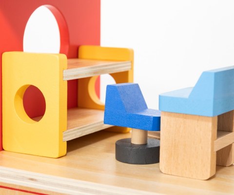 Viga Viga 44801 Drewniana remiza strażacka z akcesoriami