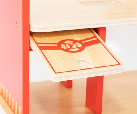 Viga Viga 44801 Drewniana remiza strażacka z akcesoriami