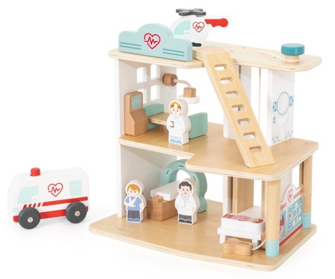 Viga Viga 44802 Drewniany szpital z akcesoriami