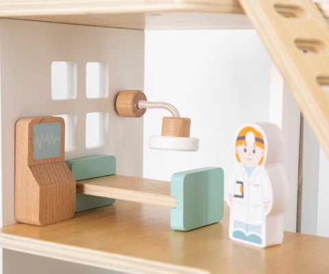Viga Viga 44802 Drewniany szpital z akcesoriami