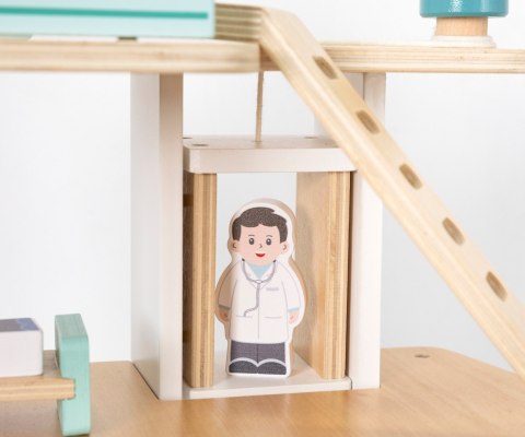 Viga Viga 44802 Drewniany szpital z akcesoriami