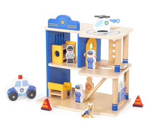 Viga Viga 44803 Drewniany komisariat policji z akcesoriami