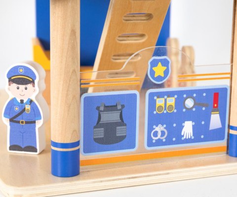 Viga Viga 44803 Drewniany komisariat policji z akcesoriami
