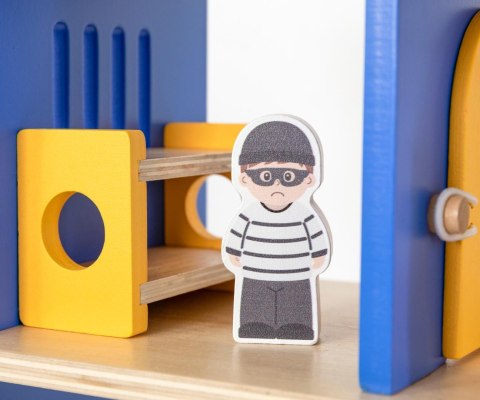 Viga Viga 44803 Drewniany komisariat policji z akcesoriami