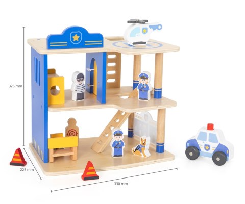 Viga Viga 44803 Drewniany komisariat policji z akcesoriami