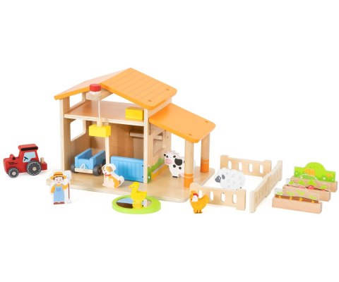 Viga Viga 44804 Drewniana farma z akcesoriami