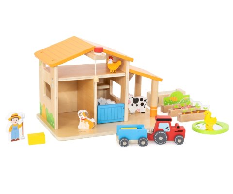 Viga Viga 44804 Drewniana farma z akcesoriami