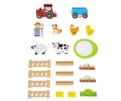 Viga Viga 44804 Drewniana farma z akcesoriami